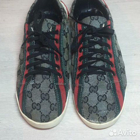 Кеды Gucci Monogram Boulevard Sneakers