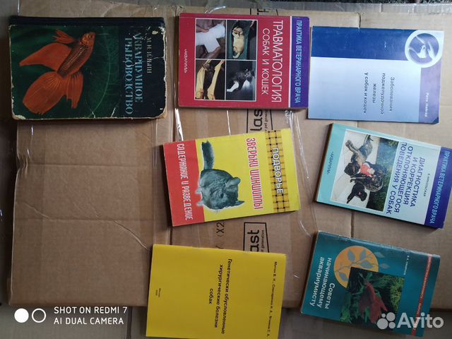 Книги по ветеринарии и о животных