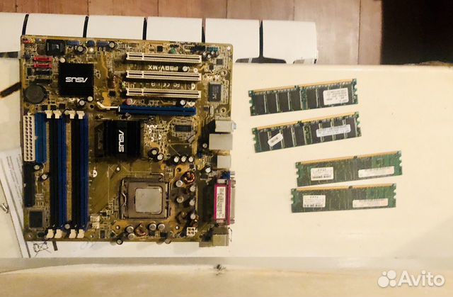 Материнская плата asus P5GV-MX Материнская плата asus P5GV-MX