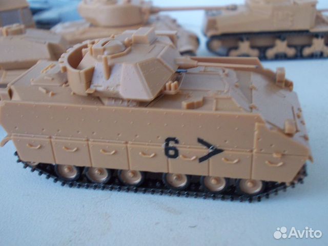 Собранные модели в масштабе 1:100