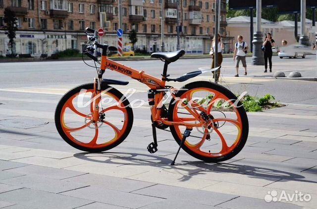 Велосипед на литых дисках