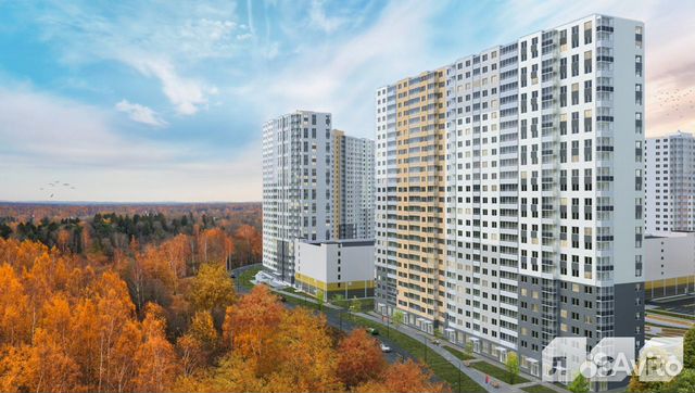 1-к квартира, 36.4 м², 13/25 эт.