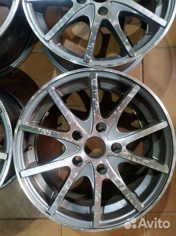 Диски бу литые R15 LU на Volkswagen Skoda
