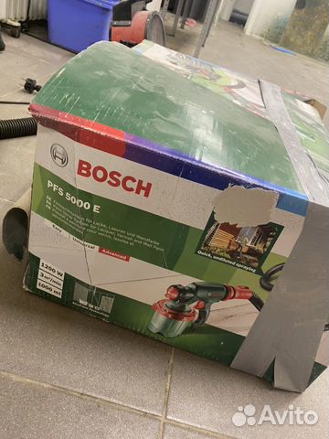 Краскораспылитель bosch pfs 5000 e