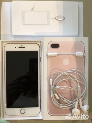 Телефон айфон iPhone 7 плюс розовый 128 гб Телефон айфон iPhone 7 плюс розовый 128 гб