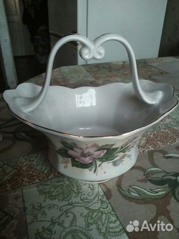 Конфетница фарфор Коростень