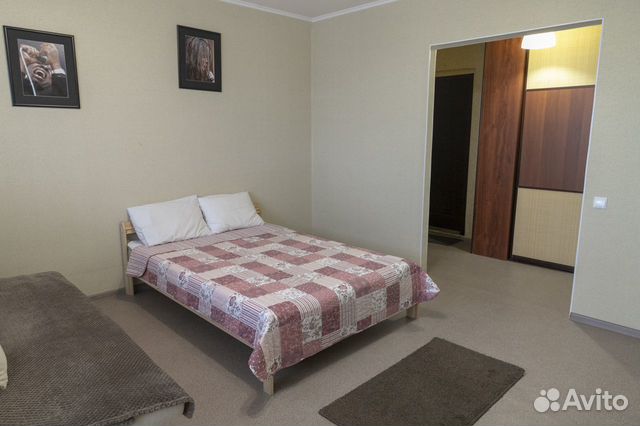 

1-к. квартира, 44 м², 3 кровати