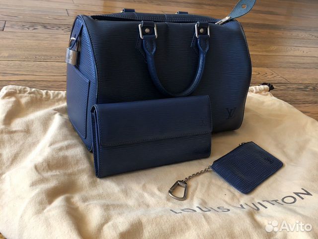 louis vuitton epi blue