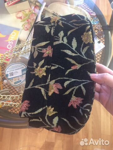 Сумка гобелен как Новая клатч Франция