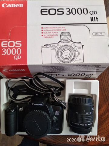 Canon EOS-3000 QD KIT новый фотоаппарат