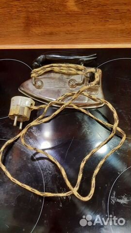 Утюг дорожный старинный