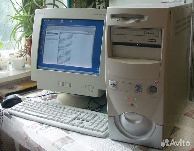 Компьютер Pentium IV Intel 1.7 Звук, Сеть+ Монитор Компьютер Pentium IV Intel 1.7 Звук, Сеть+ Монитор