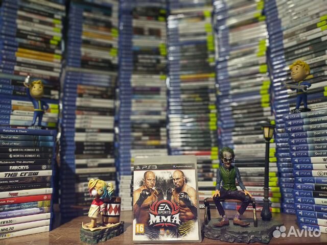 MMA - PS3 - 3000 дисков,обмен на ваши старые игры