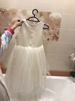 Нарядное новогоднее платье для девочки р 146-150