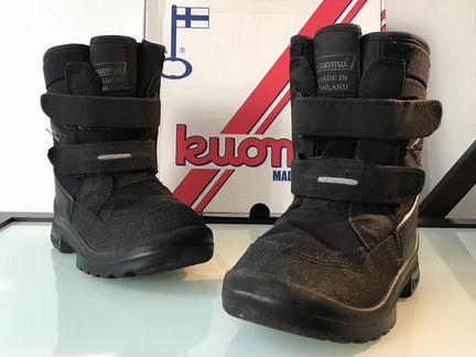 Финские валенки Kuoma Crosser черные 30 р-р