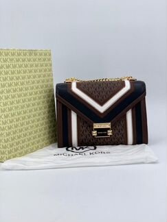 Новая женская сумка кожа коричневая Майкл Корс