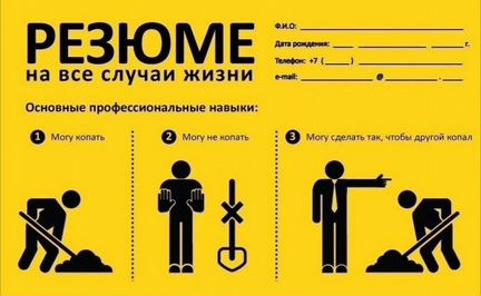 Резюме. Эксклюзив. Помощь в составлении
