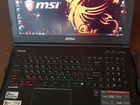 Игровой ноутбук msi GE62 2QF Apache Pro объявление продам