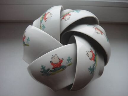 Чашка детская СССР Дулево 