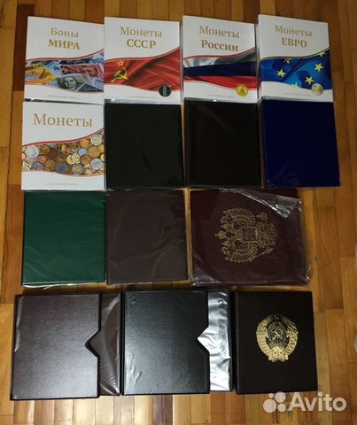 Папка для коллекционирования монет и банкнот