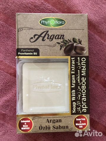 Косметическое мыло с мешочком-мочалкой