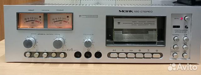 Дека кассетная Маяк-120 в редком исполнении