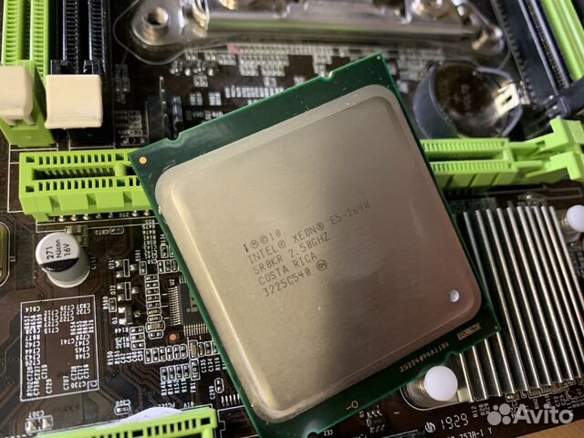 Процессор Intel Xeon e5-2640 6 ядер 2.5Ghz