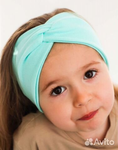Повязка на голову для девочки новые р. 46-50