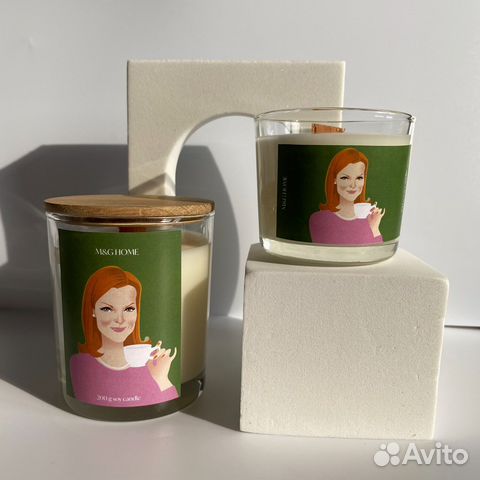 Сюжетные соевые свечи