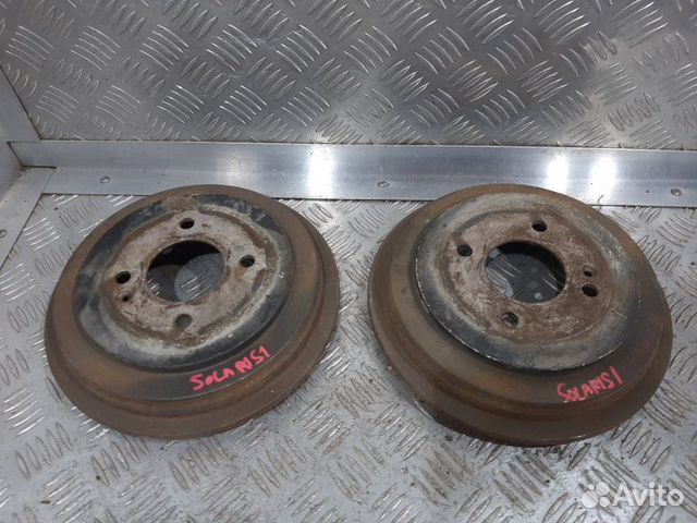 Барабан тормозной Hyundai Solaris RB G4FC 2016