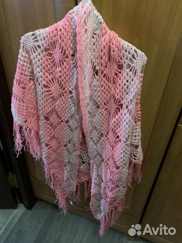 Шаль вязаная