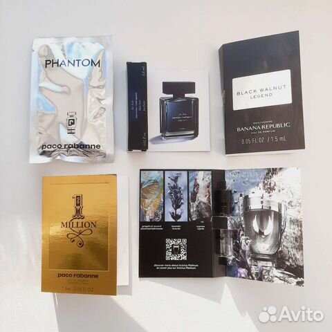 Семплы парфюма мужские