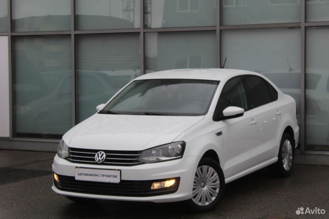 Volkswagen Polo 2017 Р±РµР»С‹Р№