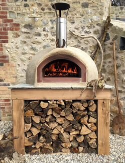 Печь для пиццы на дровах. Купол печи