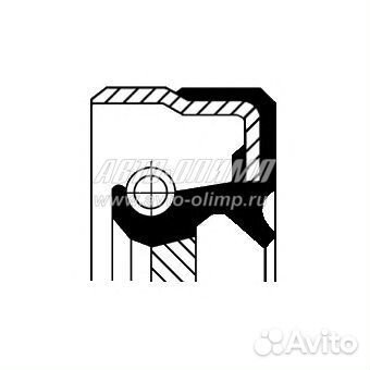 Сальник вых. вала АКПП 42x62x8 MB 95