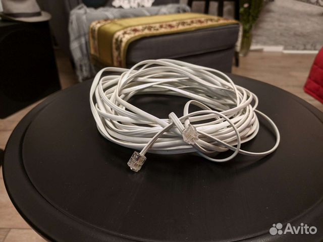 Провод 10 метров с коннекторами Rj-11