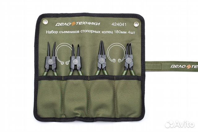 Дело Техники 424041 Набор съёмников стопор. колец