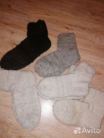 Шерстяные носки