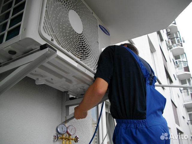 Установка кондиционеров, сплит-систем