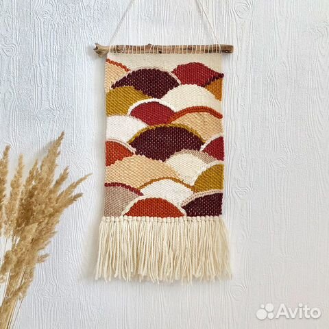 Панно на стену Гобелен Макраме