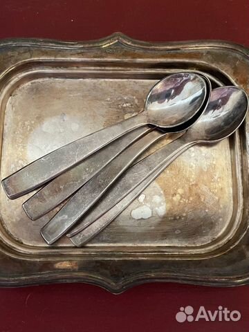 Комплект ложек, мельхиор, Таллин СССР