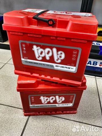 Аккумулятор Topla 60ah на Volkswagen Polo