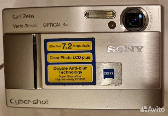 Фотоаппарат Sony Cyber-shot DSC-T10