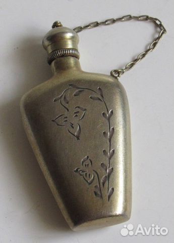 Флакончик для духов. Cеребро 875 проба