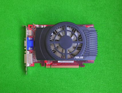 Нерабочая Asus HD 5670 512mb gddr5 128bit