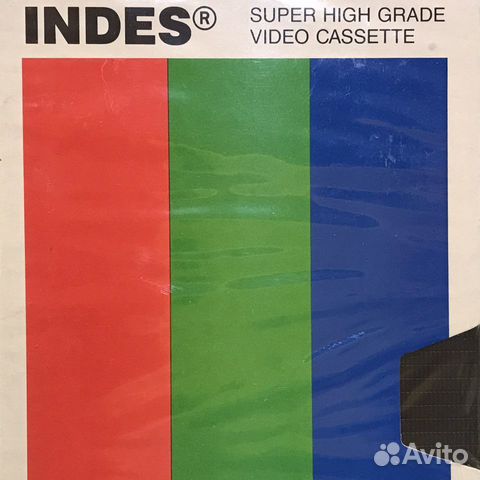 Видеокассета новая indes E-180 запечатана VHS