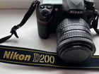 Фотоаппарат Nikon d200 с объективом объявление продам