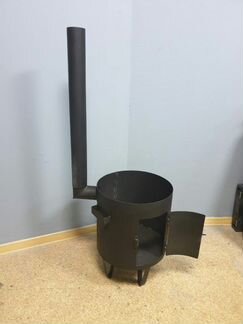 Печь для казана 10 или 12л 360 мм с трубой