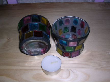 Подсвечники стеклянные. Разные