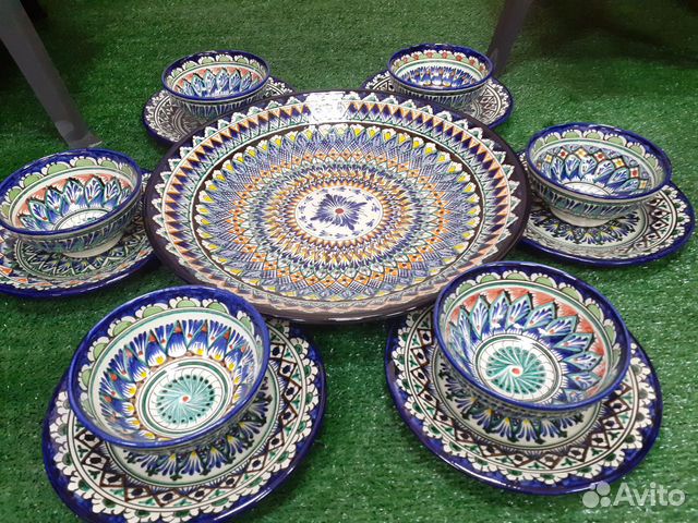 Сервиз узбекский г. Риштан